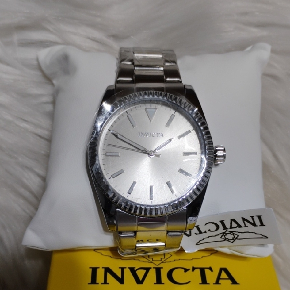 New Invicta Celestial Stainless Steel Silver Men's Watch